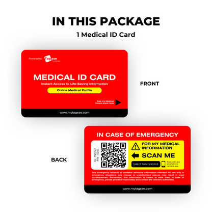 Medical ID Card